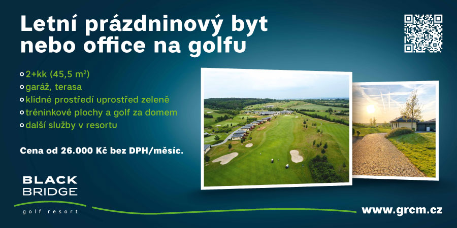 Letní prázdninový byt nebo office na golfu